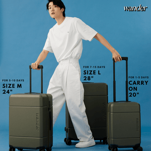 Wander Medium Size 24 Luggage Wander Global