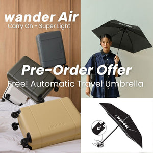 Wander Air Luggage – 1.9kg Super Light Carry On Luggage