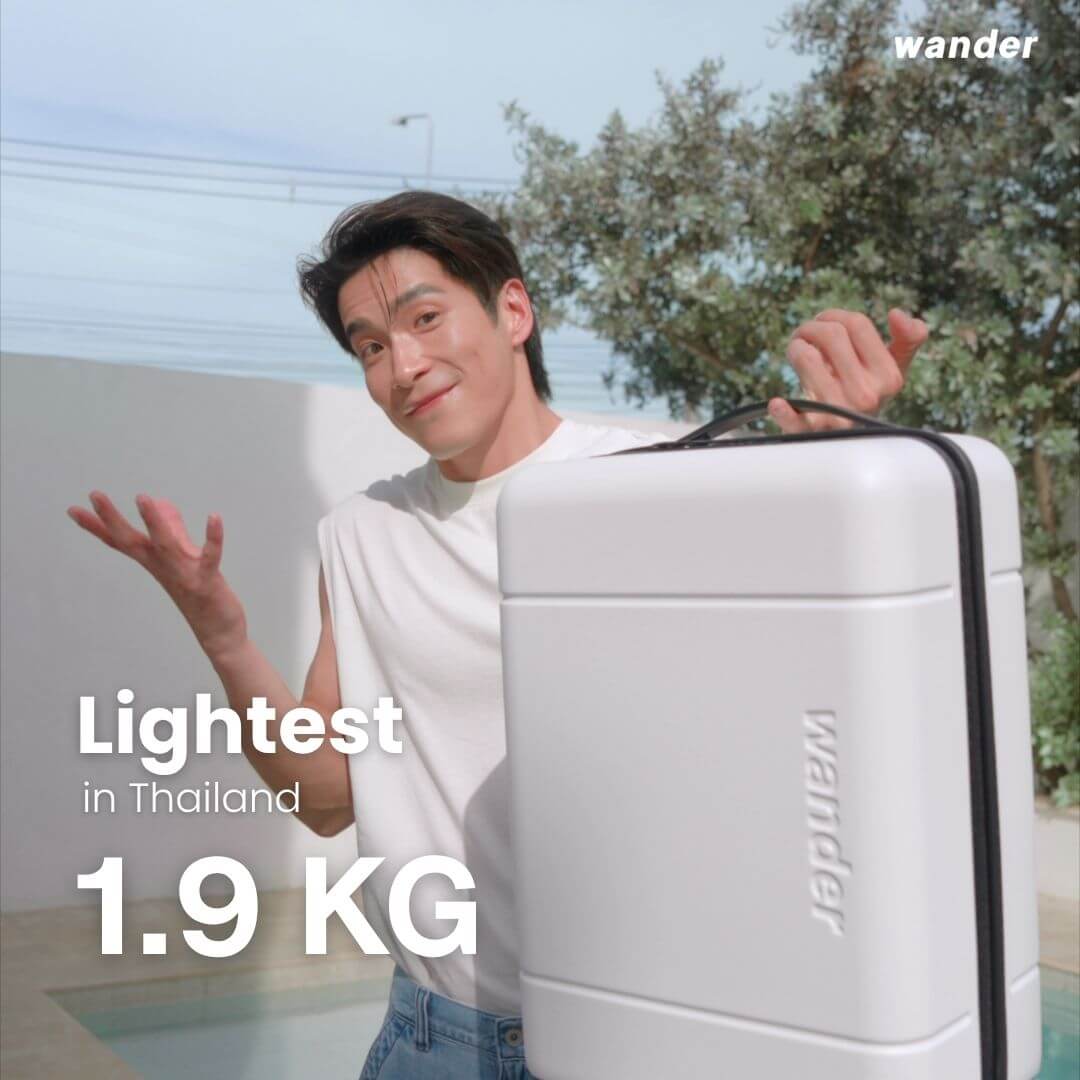 Wander Air Luggage – 1.9kg Super Light Carry On Luggage