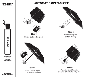 Wander Automatic Travel Umbrella
