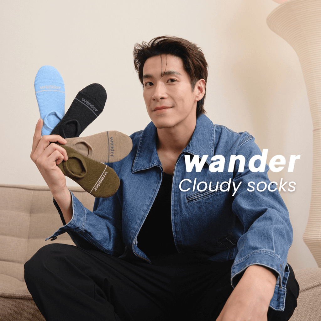 ถุงเท้า Wander Cloudy Socks