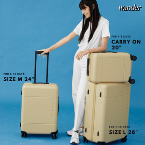 Wander Medium Size 24" Luggage - Wander Global