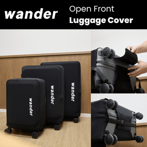 Wander Open Front Luggage Cover - Wander Global