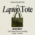 Wander Re-Nylon Laptop Tote