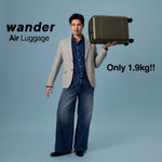Wander Air Luggage – 1.9kg Super Light Carry On Luggage - Wander Global