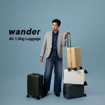 Wander Air Luggage – 1.9kg Super Light Carry On Luggage - Wander Global