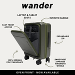 Wander Open Front Luggage - Large Size 28" - Wander Global