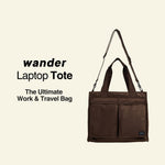 Wander Re-Nylon Laptop Tote