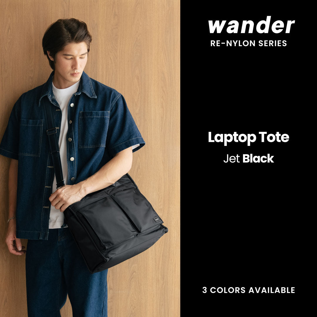 Wander Re-Nylon Laptop Tote | Wander Global