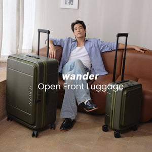 Wander Open Front กระเป๋าเดินทาง 20 นิ้ว แบบเปิดหน้า